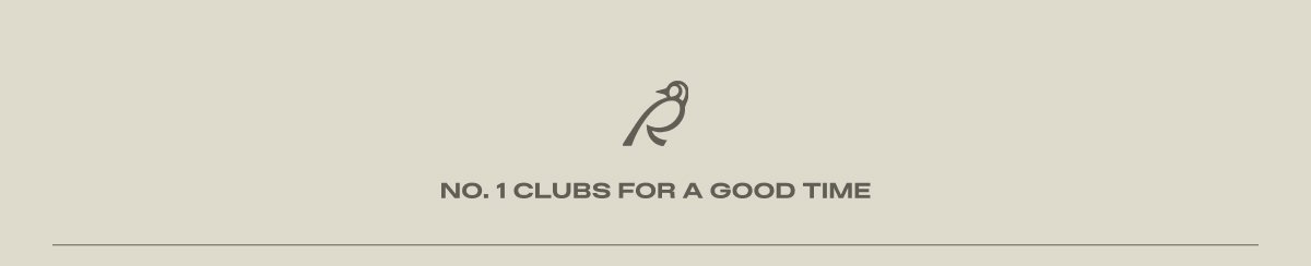 NO.1 CLUBS FOR A GOOD TIME