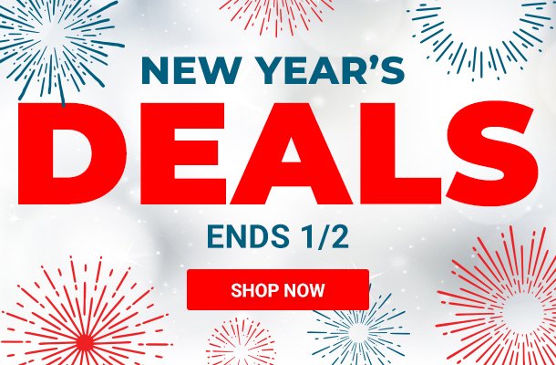 New Year's Deals Start Today
