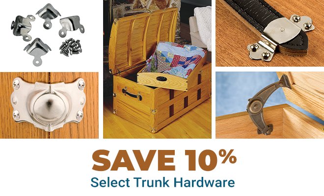 10% Off Select Trunk Hardware