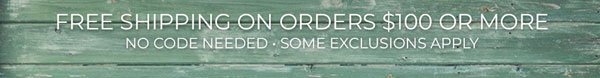 Free Shipping on Orders \\$100 or More!