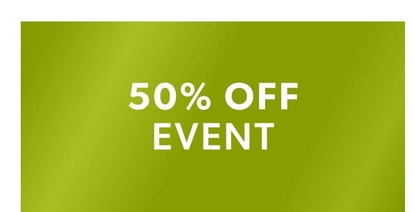 50% Off Event