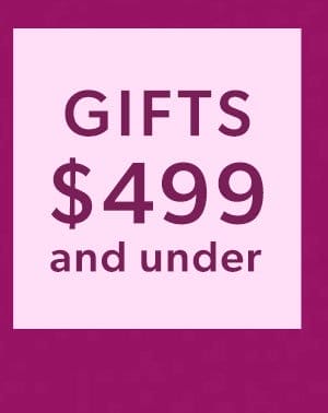 Gifts \\$499 and Under