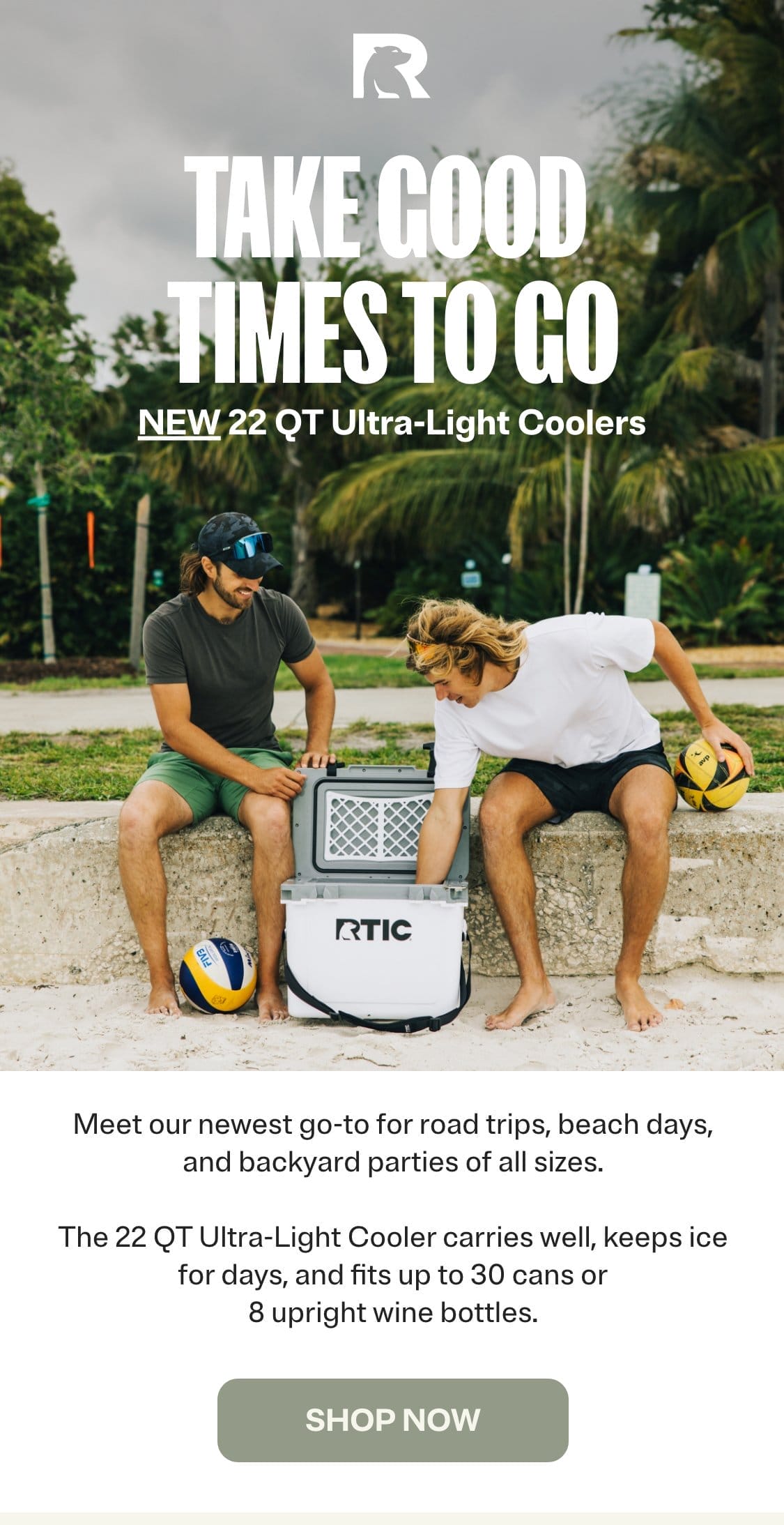 New 22 QT Ultra-Light Coolers