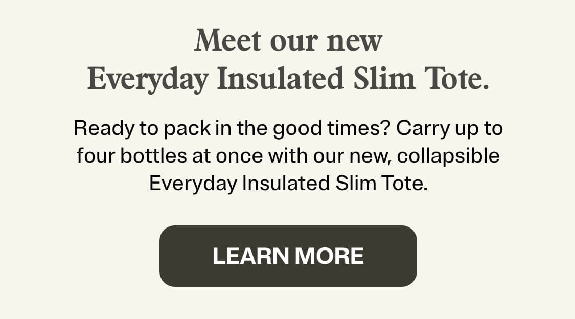 Meet our new Everyday Insulated Slim Tote.