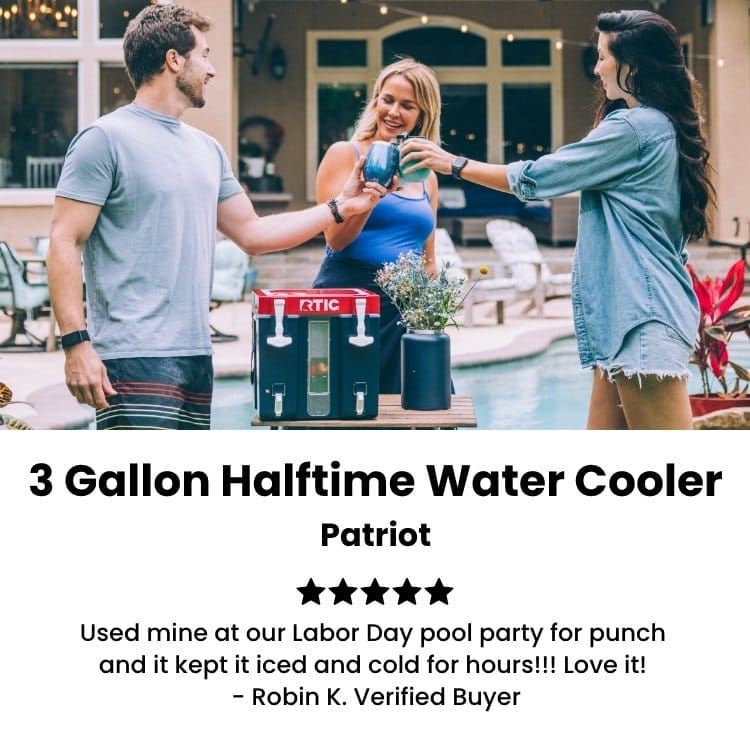 Halftime Water Cooler