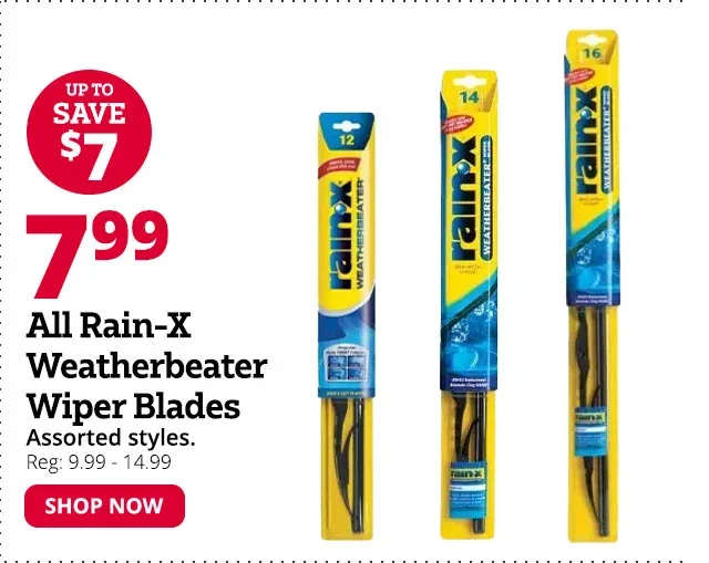 Rain-X Weatherbeater Wiper Blades
