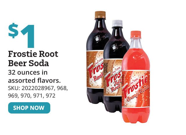 Frostie Root Beer Soda 32oz.