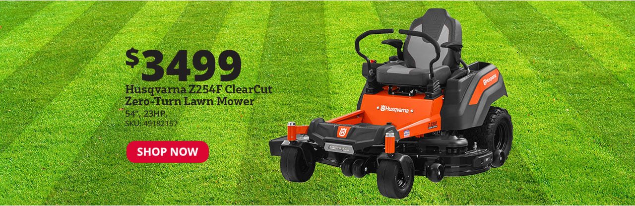 Husqvarna Z254F ClearCut™ 54" 23HP Zero Turn Lawn Mower - 967954001