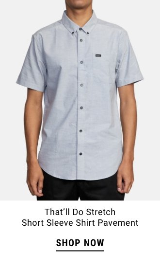 That'll Do Stretch Short Sleeve Shirt Pavement