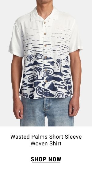 Wasted Palms Short Sleeve Woven Shirt