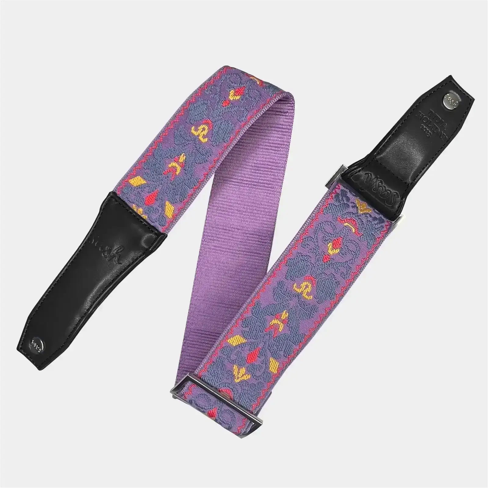 Image of Lotus Jacquard Ribbon Strap