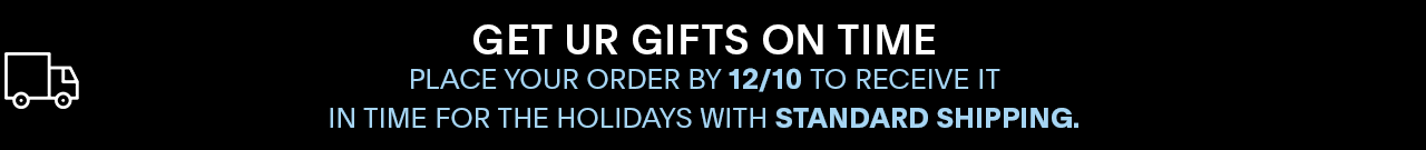 Order by 12/10/23 to receive in time for the holidays!
