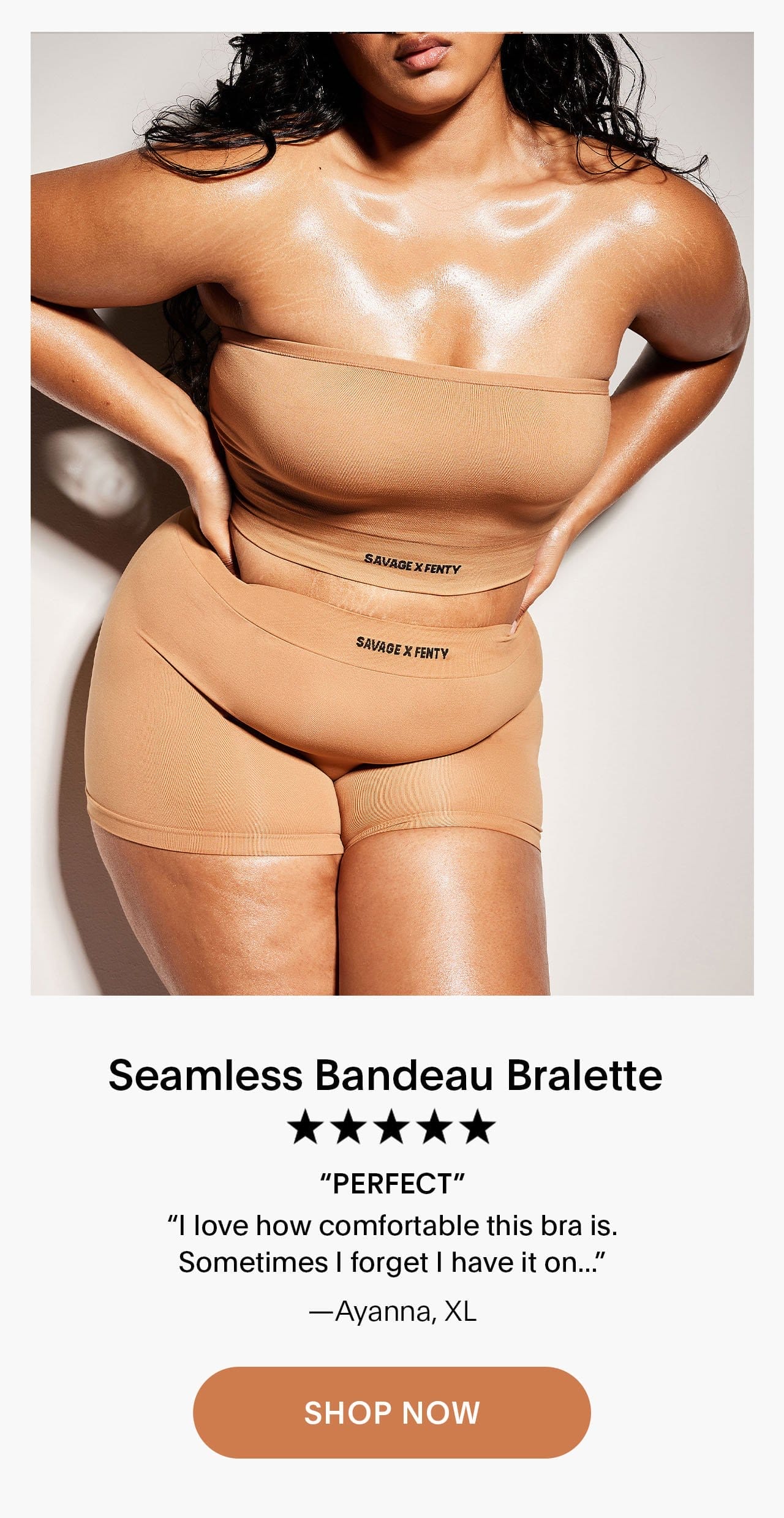 Seamless Bandeau Bralette 
