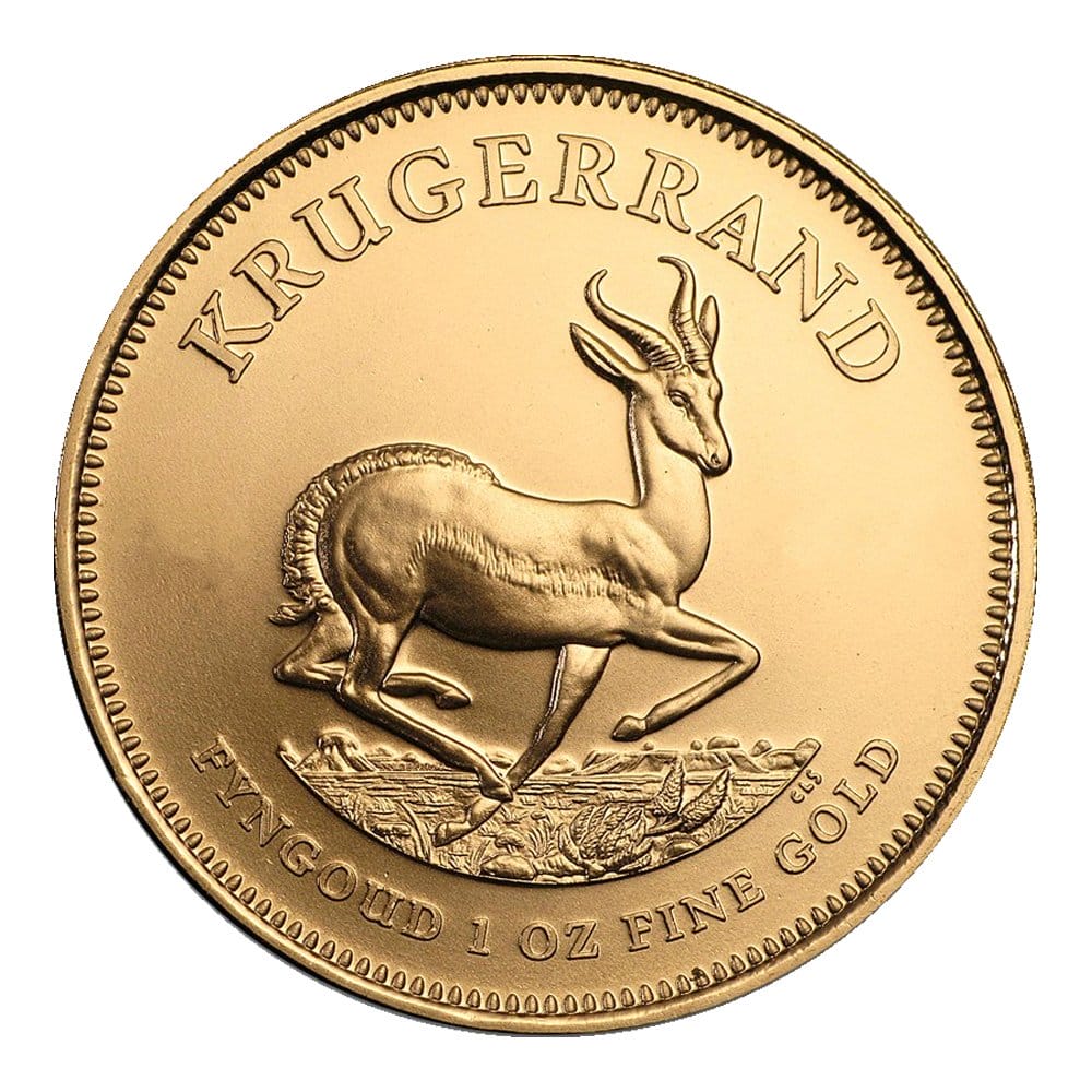 Image of 1 oz South African Gold Krugerrand Coins - Random Year