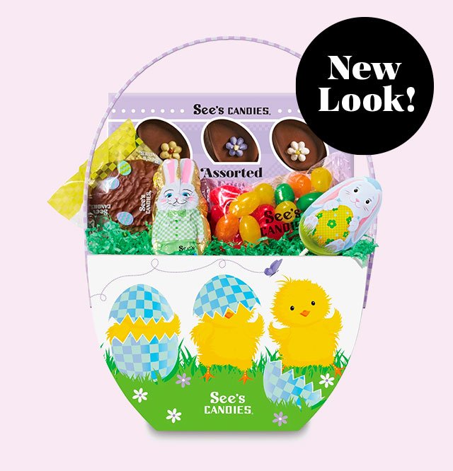 New Look! Easter Chick Basket