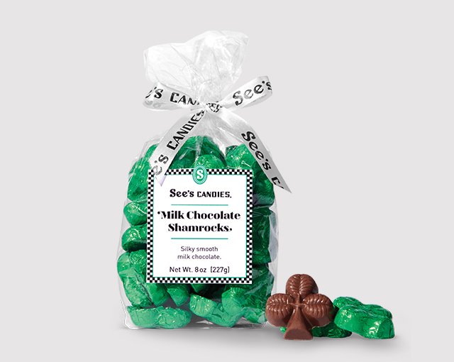 Milk Chocolate Shamrocks