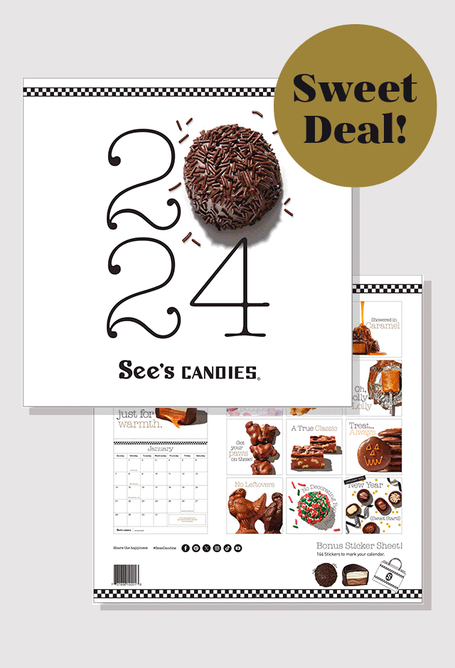 Sweet Deal! See’s Candies 2024 Calendar