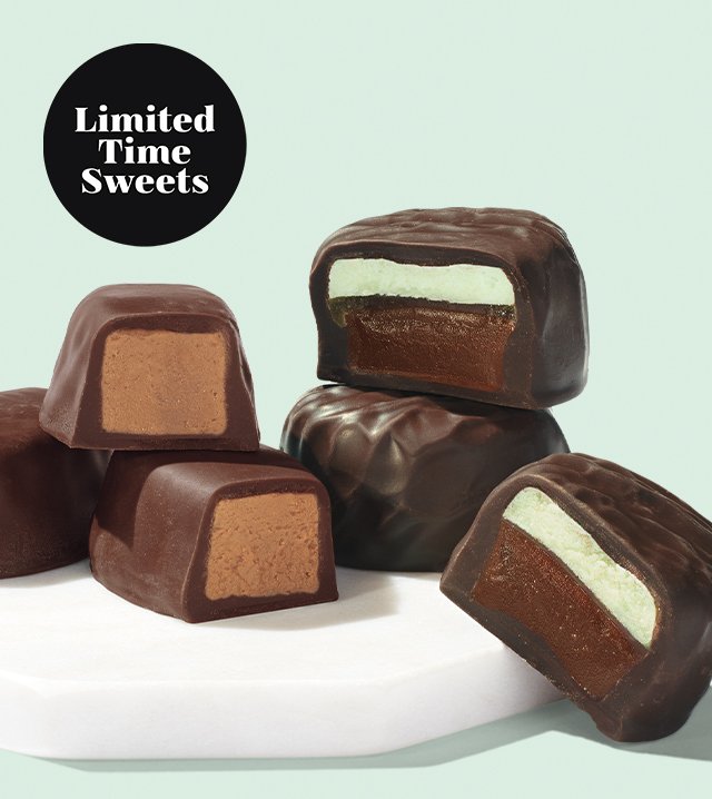Limited Time Sweets: Dark Mint Scotchmallow and Irish Cream