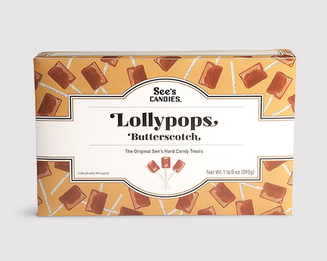 Butterscotch Lollypops