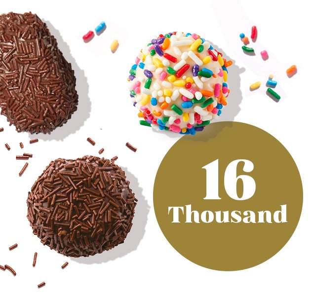 16,000 Pounds of Sprinkles