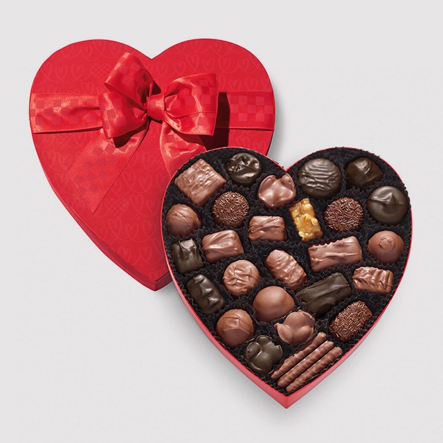 Classic Red Heart Assorted Chocolates