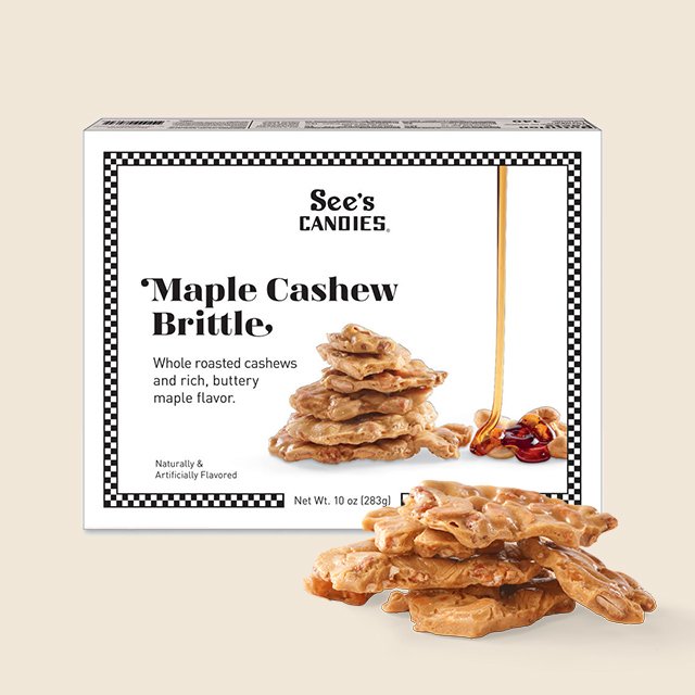 Maple Cashew Brittle 