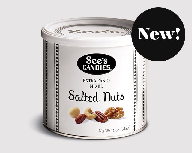 New! Extra Fancy Mixed Salted Nuts