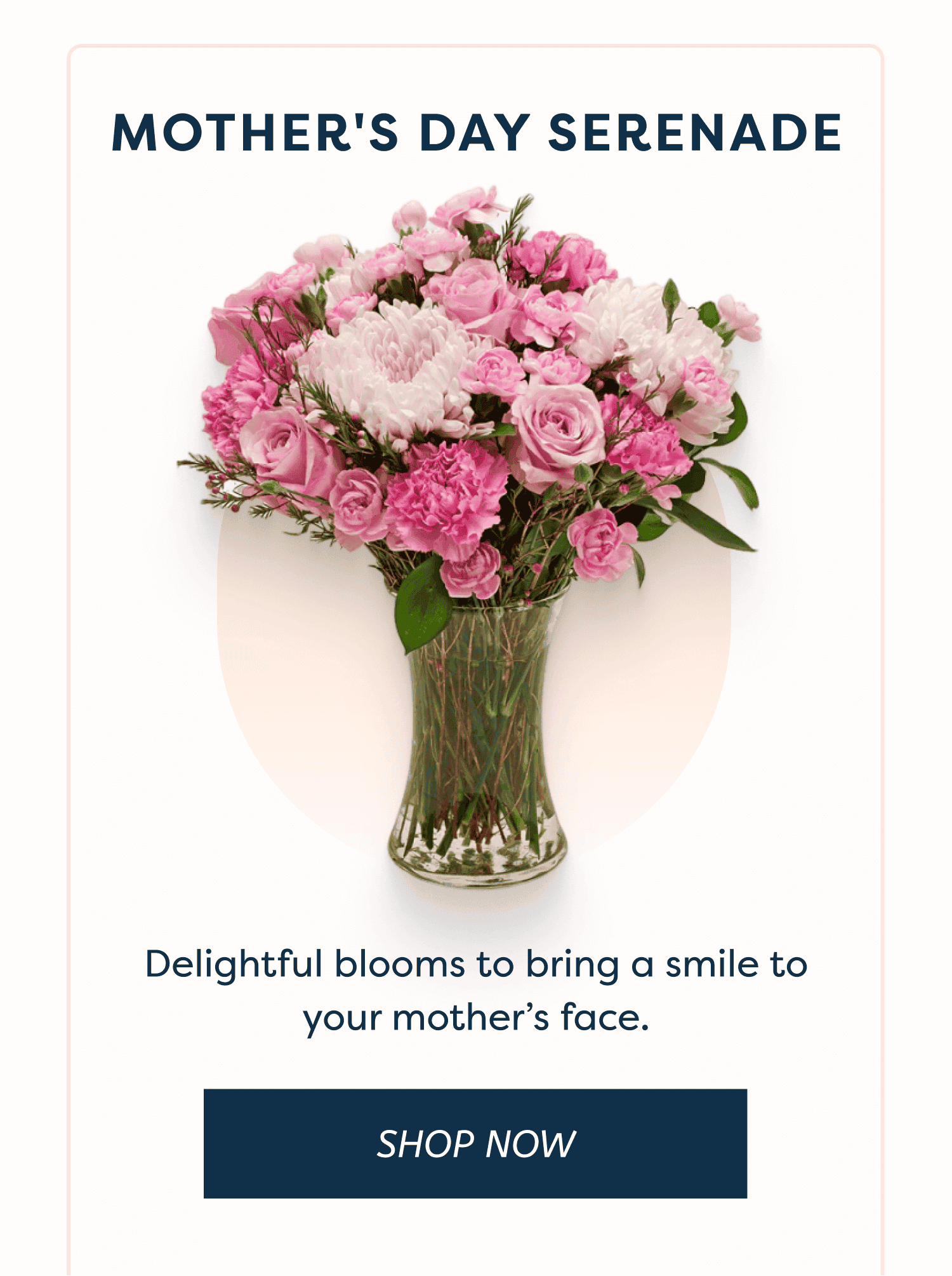 Mother's Day Serenade Delightful blooms to bring a smile to your mother’s face. SHOP NOW