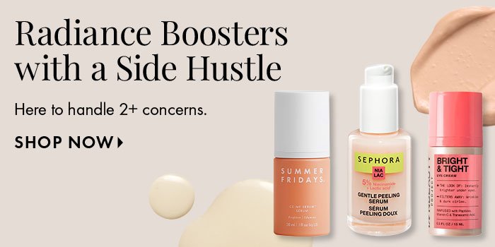 Radiance Boosters with a Side Hustle