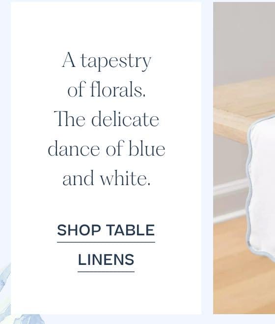 Shop Table Linens