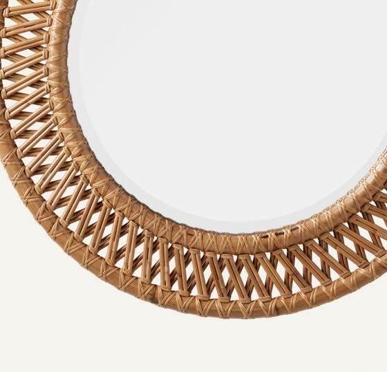 Norich Rattan Mirror