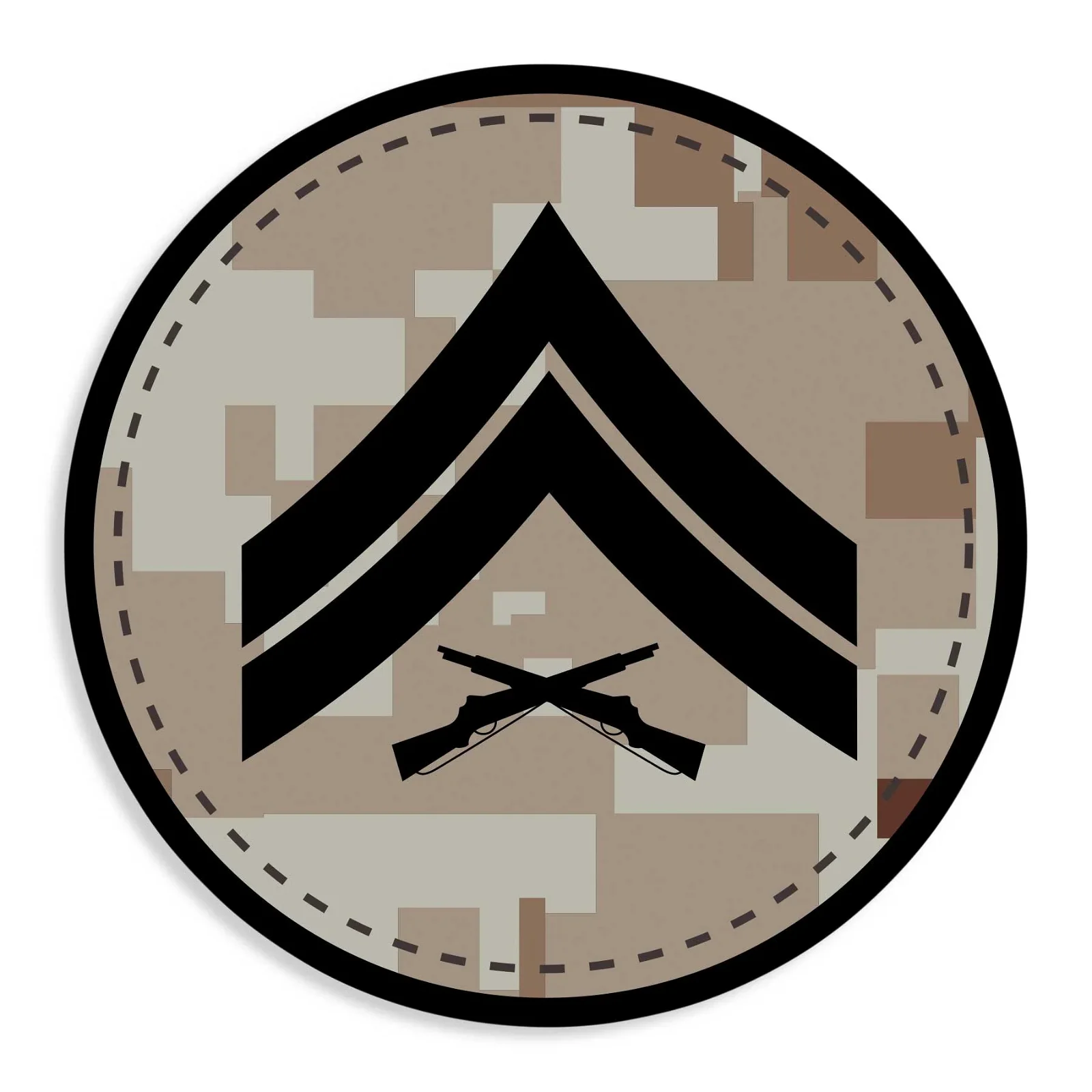 Image of Choose Your Rank Decals in Desert or Woodland