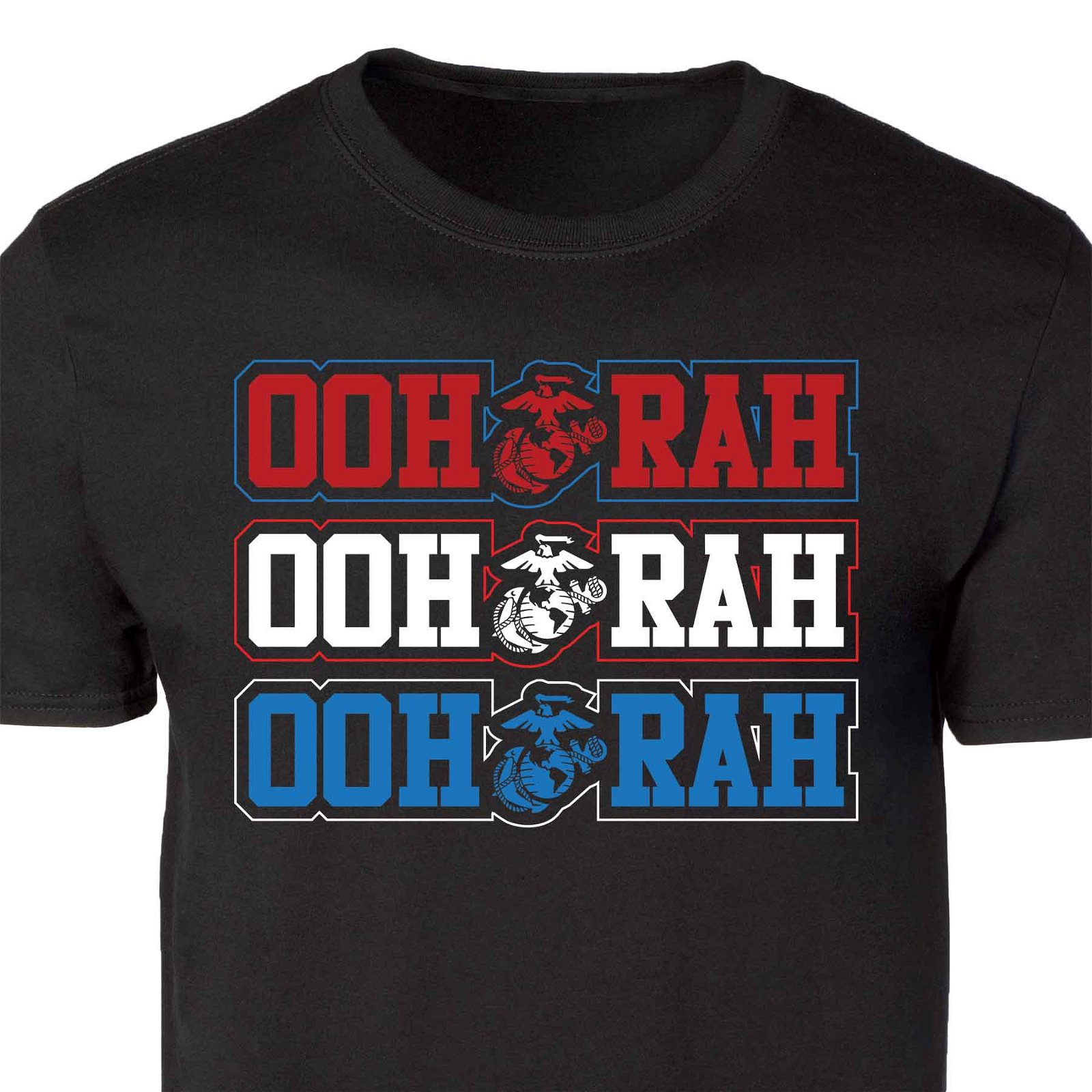 Image of Red, White, & Blue Oohrah T-shirt