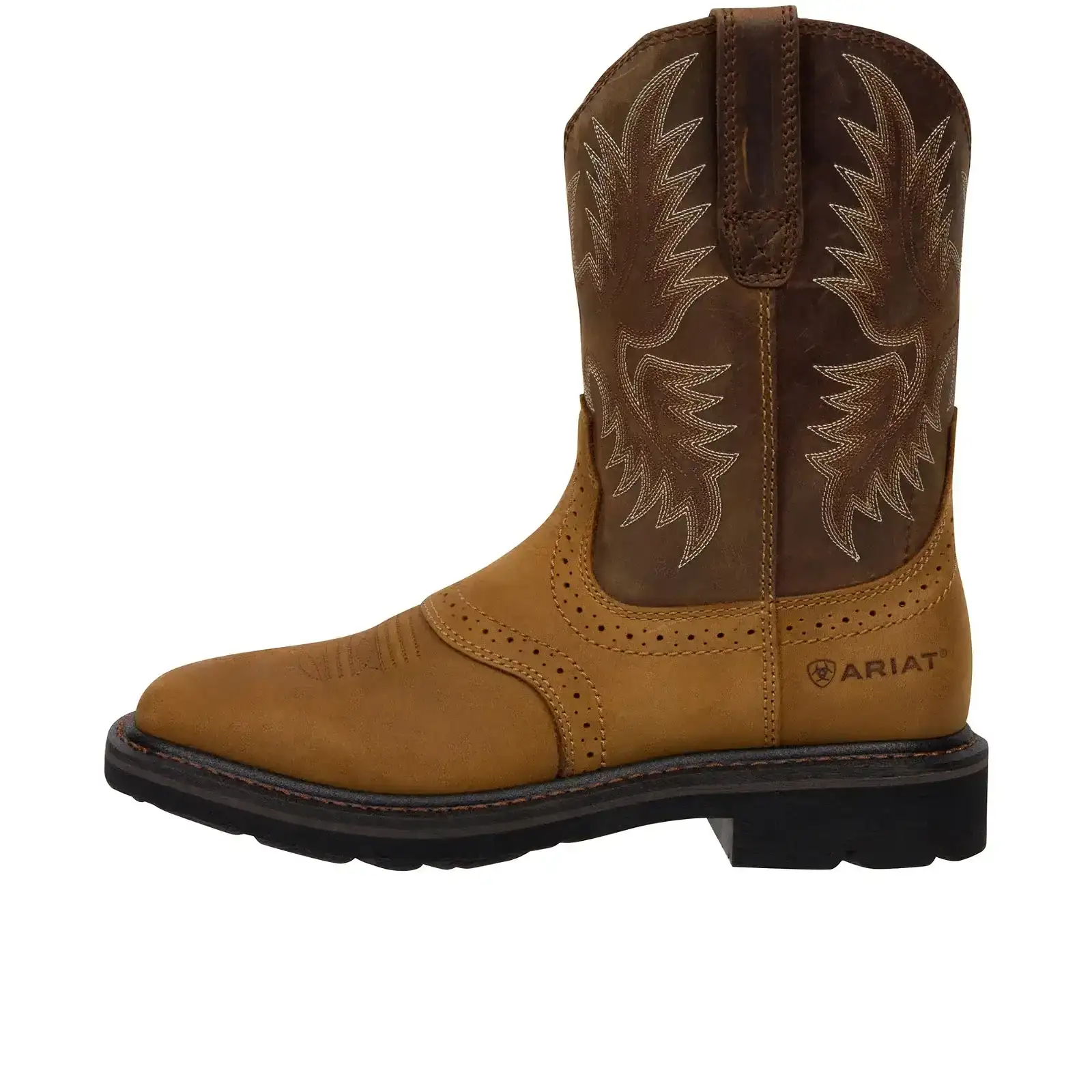 Ariat Sierra Wide Square Toe Soft Toe Aged Bark