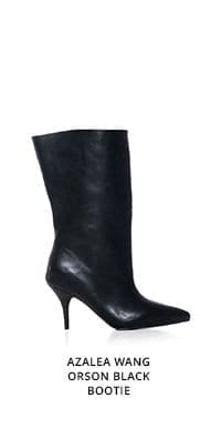 AZALEA WANG ORSON BLACK BOOTIE