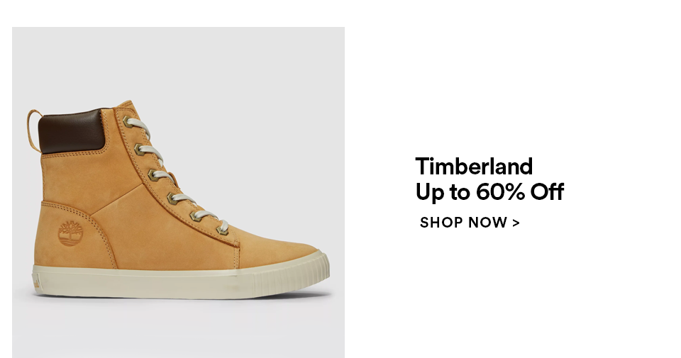 TIMBERLAND - UP TO 60% OFF