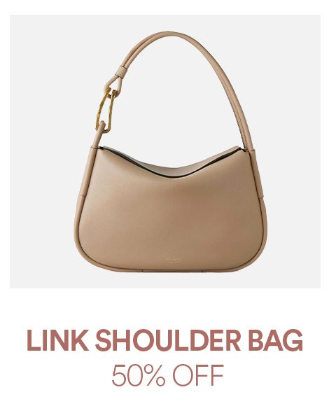LINK SHOULDER BAG - 50% OFF