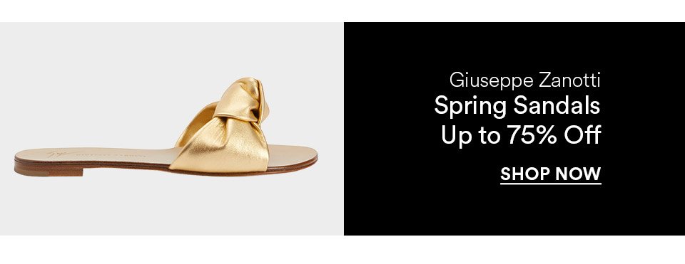 GIUSEPPE ZANOTTI - SPRING SANDALS - UP TO 75% OFF - SHOP NOW >