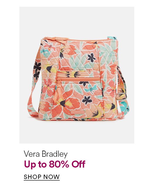 VERA BRADLEY - UP TO 80% OFF