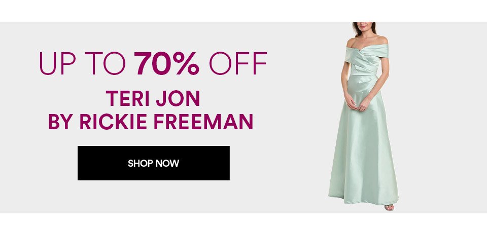 TERI JON BY RICKIE FREEMAN - UP TO 70% OFF