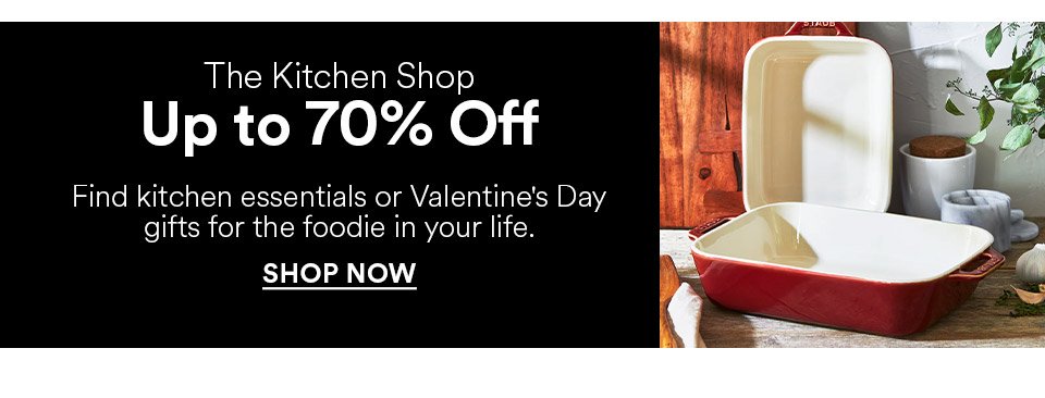 THE KITCHEN SHOP - UP TO 70% OFF