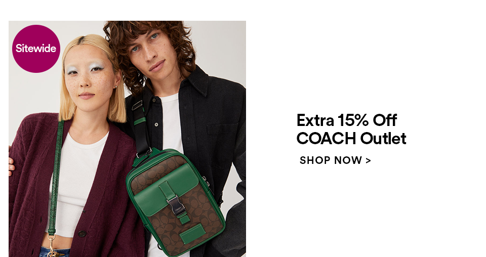 EXTRA 15% OFF COACH OUTLET