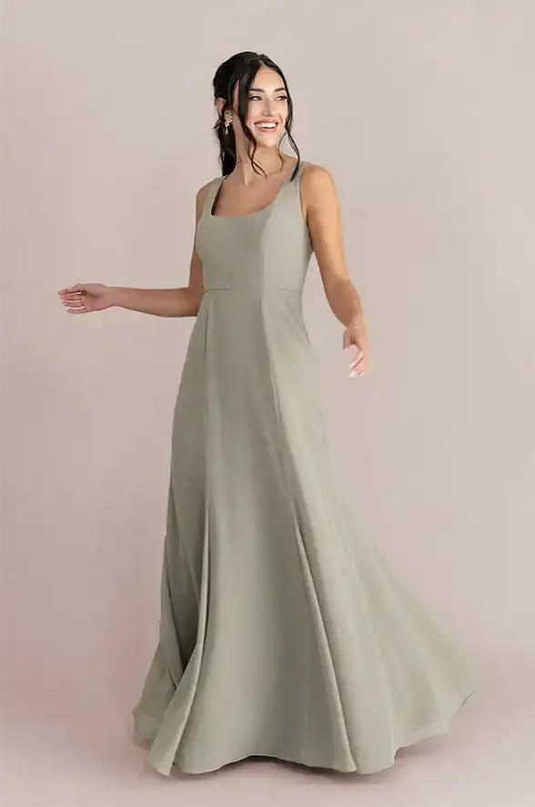Image of Nicole Chiffon Dress | Made To Order