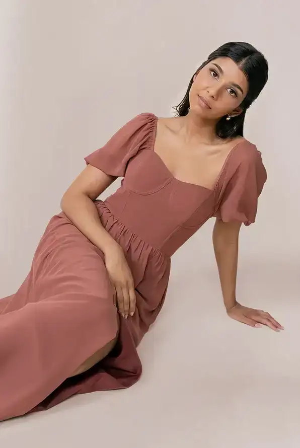 Image of Isabella Chiffon Dress
