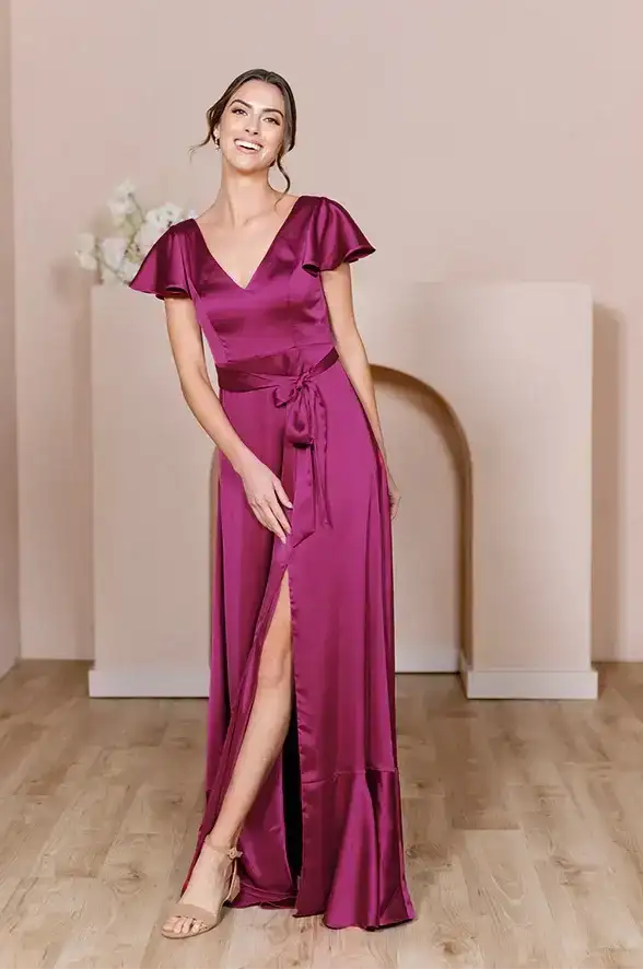 Image of Thalia Satin Dress | Made To Order