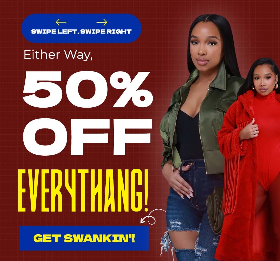 Year End Sale - 50% off Everything