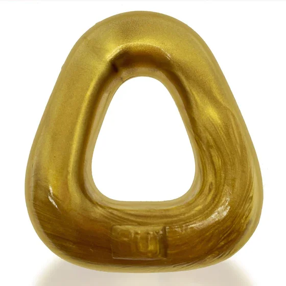Hunkyjunk Zoid Trapaziod Lifter Cock Ring Bronze Metallic