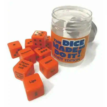 Little Genie The Dice Made Me Do It! Party Dice Game