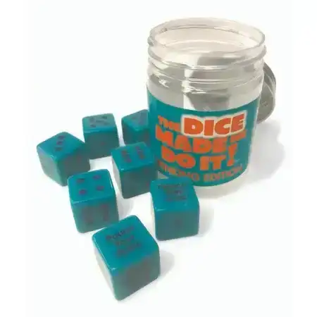 Little Genie The Dice Made Me Do It! Drinking Edition Dice Game