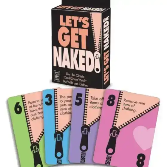 Little Genie Let&#39;s Get Naked Card Game